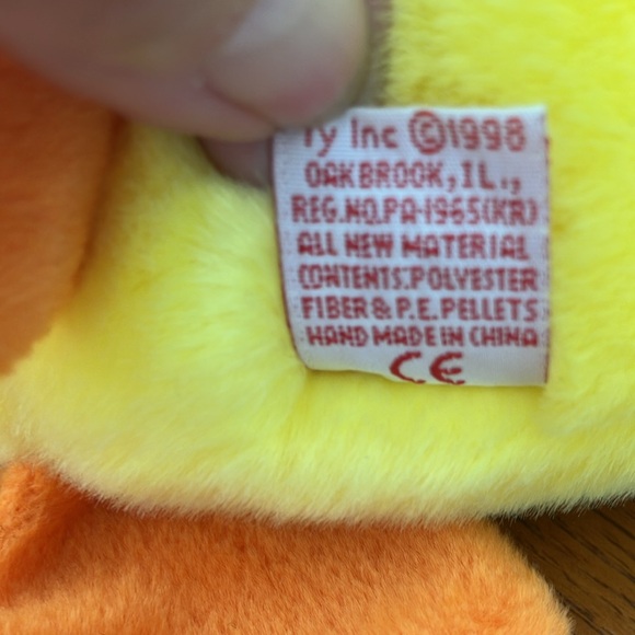 1993 AND 1995 TY BEANIE BUDDY QUACKERS & 2 BEANIE BABY QUACKERS - Picture 17 of 17